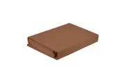 Artex Microfibre Sheet Set Single Brown