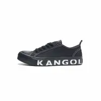 在飛比找momo購物網優惠-【KANGOL】休閒鞋 全黑 復古 帆布鞋 餅乾鞋 男 穿搭
