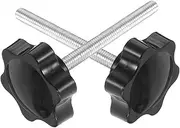 Replacement Walker Knobs Senior Walker Adjustment Screws Thread Rubber Pad