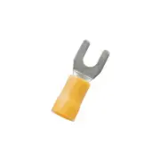 United Pacific 98088 Spade Terminal 14 Pieces, Vinyl, 12 10 Awg, #10 Stud