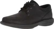 Men's Merrell World Vue Lace Up Oxford Shoe Black Nuback Leather J94019