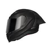 X.R3R Ghost Black Matt Full Face Helmet