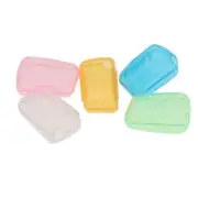 5x Mini Travel Camping Toothbrush Head Case Caps 5pcs Head Cover