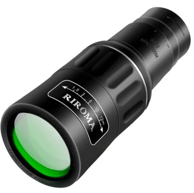16x52 Monocular Telescope Compact Waterproof HD Scope Bird Watching Hiking Scope