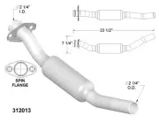 Catalytic Converter for 1992-1993 Dodge Dynasty 3.3L V6 GAS OHV