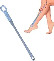 Toe Scrubber,Foot Brush For Shower With Long Handle - Silicone Bristles Between Toe Cleaning Brush Foot Scrubber For Seniors