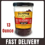 Tillamook Smoked Silver Dollar Beef Jerky, Old Fashioned, Real Hardwood