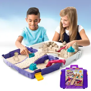 Kinetic Sand-動力沙沙堡攜帶遊玩組 瑞典製 907G