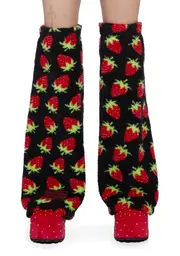[Dolls Kill X Strawberry Shortcake] True Confections Leg Warmers