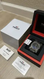 Tissot PRX Powermatic 80 40mm Dark Blue Gradient Dial Watch T1374071105101