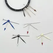Watch Hands Set GMT Modification Watch Hand Needles for NH35/NH36/4R35/4R36/NH34