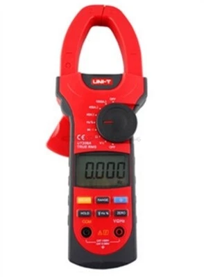 Amp Ohm Temp Tester Lcd Clamp Digital Multimeter Ac Dc Voltage Uni-T UT208 mi