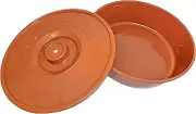 Black Duck Brand 8.5" Tortilla Pancake Warmer & Serving Container (1, Brown)