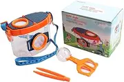 DONHUA Bug Catcher Kit,Habitat with Magnified Viewer Magnifying Glass, Tweezers, Bug Catcher Explore Nature Outdoor Exploration for Boys Girls