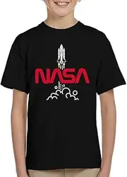 [NASA] Shuttle Launch Logo Kid's T-Shirt
