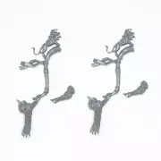 Warhammer High Elf Realms White Lions of Chrace Horn x 2 [Bits]