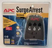 APC SurgeArrest Notebook Surge Protector Model: PNote1 for Fax Machines, Etc