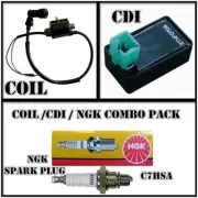 CDI Coil NGK Spark Plug Combo for Loncin Lifan Zongshen 50cc 70cc 90cc 125cc