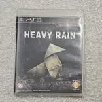 暴雨殺機 HEAVY RAIN PS3遊戲 光碟 盒說齊 全網最低