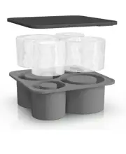 Ice Cube Tray Mold for Stanley Cup 40oz 30oz Tumbler Accessories Gray