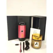 Set Portable Mini Incense Burner with Al-Asra Bakhoor Gaharu Wood Fragrance