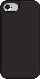 OtterBox Strada Via Series Shockproof and Drop Proof Mobile Phone Protective Folio Case with Card Holder for iPhone 7/8/SE 2nd Gen/SE 3rd Gen, Black