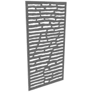 ProtectorAl 300-940w x 941-1840h Light Charcoal Slate Framed Composite Decorative Panel