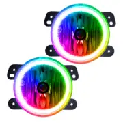 Oracle SMD Fog Lights - ColorSHIFT - Dynamic for 2010-2015 Jeep Wrangler JK