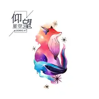 在飛比找蝦皮購物優惠-【京品紋身貼JP TATTOO】fox tattoo 星空 