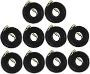 SOLUSTRE Printer Timing Belt Kit 10 Rolls 6mm Gt2 Rubber Belt Anti-Slip Tooth Surface for 3D Printers CNC Machines