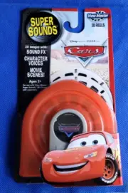 SEALED Super Sounds DISNEY'S CARS CHARACTER VOICES view-master 3 Reels Pack NEW