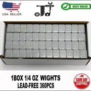 1 boxes Stick on Self Adhesive Wheel Weights - 1/4oz 6 lb best value GRAY