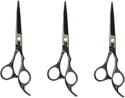 Pcs Barber Scissor Set Inches Professional Hair Scissors Styling Tools Exact Precision Durability