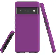 For Google Pixel 6 Pro Case Tough Protective Cover Purple