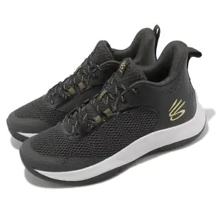 Under Armour 籃球鞋 3Z6 男鞋 黑 金 Curry 子系列 緩衝 運動鞋 UA 3025090102