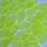 Navette Leaf Vinyl Shape 1.5" Yellow Go Go Fluorescent Edge Glow