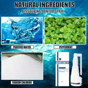 Dental Calculus Cleaning Spray Long Lasting Refreshing Teeth Whitening BT0
