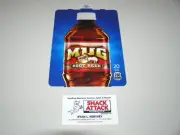 DIXIE NARCO 501E & 276E HVV SODA VENDING MACHINE "MUG" 20oz BOTTLE VEND LABEL