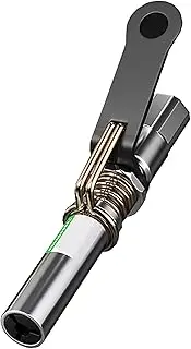 MTYUVOC Clamp-Type Grease Nipple, Screw-Type High-Pressure Grease Nipple, Screw Type High Pressure Grease Nipple, Grease Gun Self-Locking Quick Connector,A