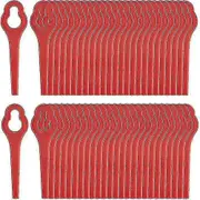 50Pcs Blades Compatible For Ferrex Aldi Far 20-i Edger, Replacement Blades For Ferrex Cordless Edger B2