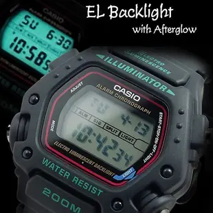 CASIO手錶 歷久不衰熱銷DW-290-1V防水200米CASIO公司貨附發票~DW-5600