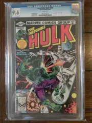 Incredible Hulk #250 CGC 9.6 White Silver Surfer Battle Cover