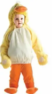 UNDERWRAPS DUCK JUMPER TODDLER COSTUME ASST SIZES #26961 BRAND NEW