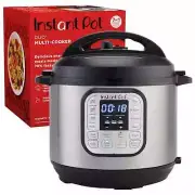 Instant Pot 6L Multi-Cooker Silver -Rice Steamer Yogurt 7-in-1 Stainless Steel