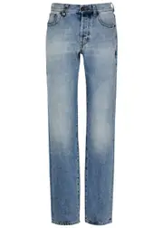 Saint Laurent Cassandre Slim-leg Jeans - Light Blue - 26 (W26 / UK 8 / S) 26 (W26 / UK 8 / S)