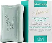 MAKARI Naturalle Multi Action Extreme Skin Lightening Soap 7oz. " Exfoliating & Moisturizing Bar Soap With Argan Oil & SPF 15 " Hydrating & Regulating Treatment for Dark Spots, Acne Scars