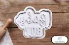 Baby Boy Cookie Cutter & Embosser Baby Shower