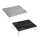 Small Outdoor Folding Table Portable Picnic Desk Removable Camping Folding Table