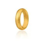 ROQ Silicone Ring - Dome Style - Gold by ROQ for Women - 11 mm Ring