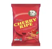 10X 12pc Cadbury 180g Chocolate Cherry Ripe Sharepack Dark Choco Sweet Snacks